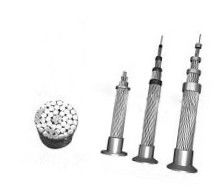 1000KV Leiter-trapezoider Draht der Spannungs-ACSS, der ununterbrochen funktioniert